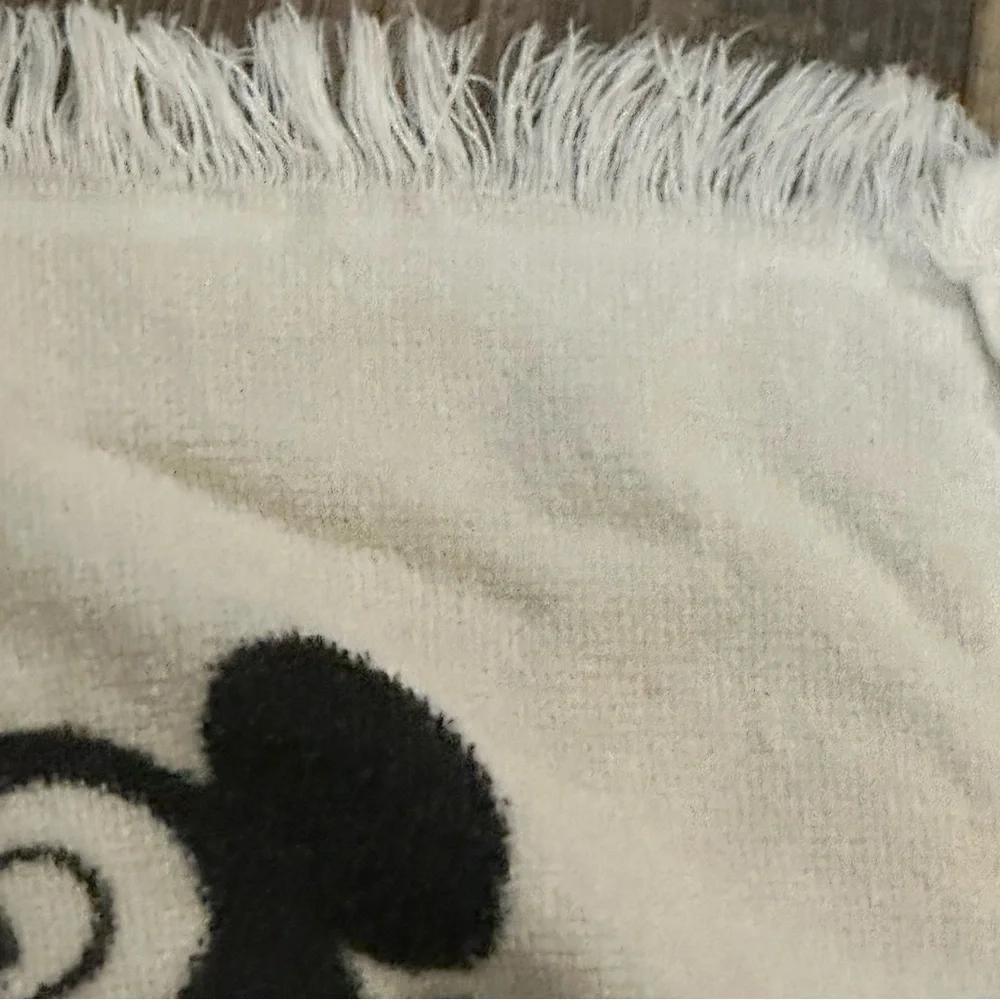 Fashion Manor Vintage Disney hand towel Mickey Mouse Donald Duck made in USA